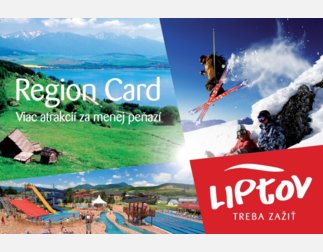 Vernostná karta Liptov Region Card